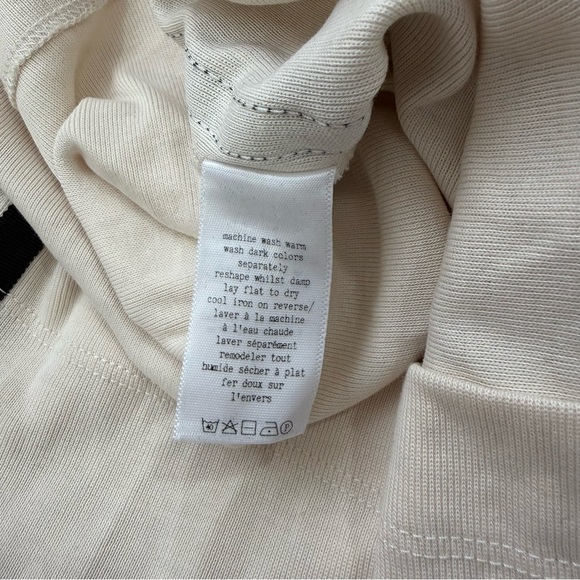 rag & bone striped crop long sleeve top - Picture 4 of 6